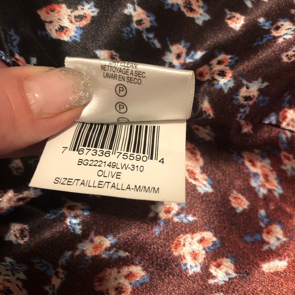 BCBG Generation Olive Coat, size Medium - Picture 11 of 14